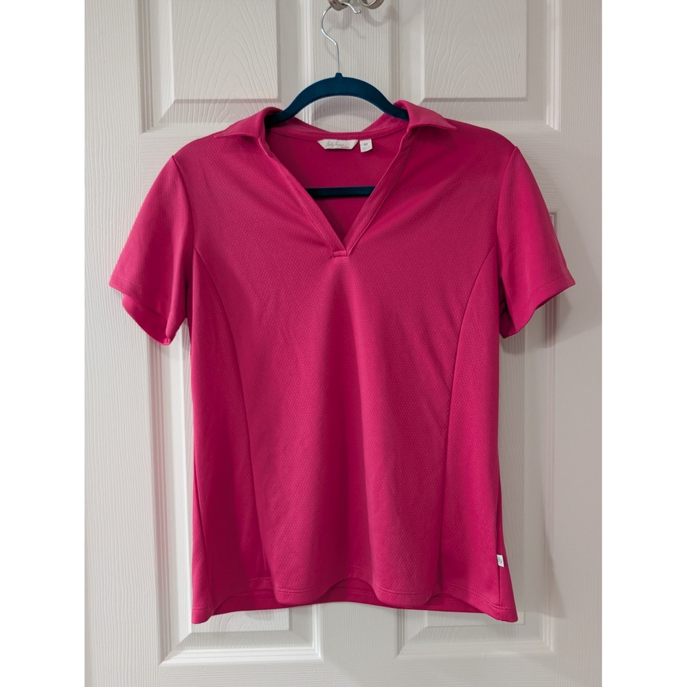 Lady Hagen, Lot of Two, Medium Golf Polos, Pink &‎ Orange, Tennis Athleisure